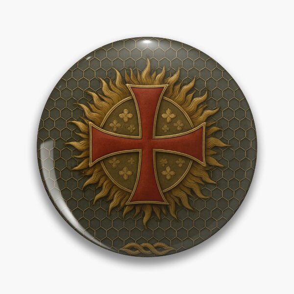 Item preview, Cross Medallion Cross is Life designed and sold by historyandmore.