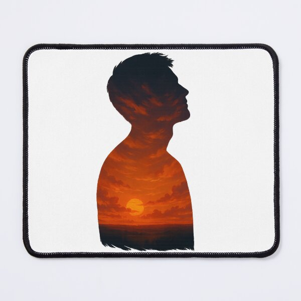 Item preview, Sunset Silhouette Landscape Art designed and sold by Nuvijo.