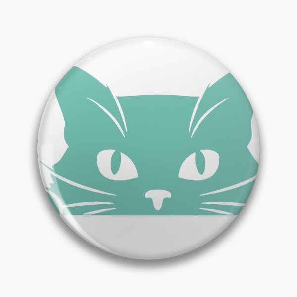 Item preview, Minimalist Cats – Cute Teal Cat Silhouette Design  Description designed and sold by andry01.