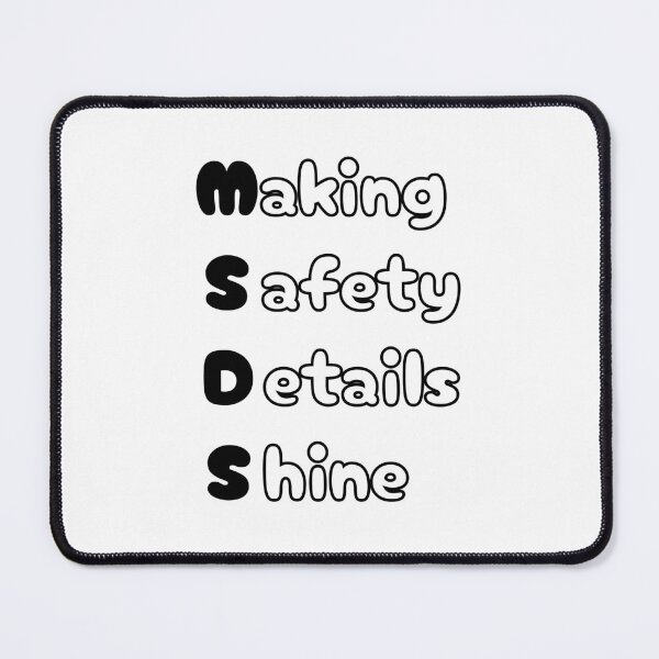 Item preview, Funny MSDS Chemical Engineering Acronym Pun designed and sold by ThePungineer.