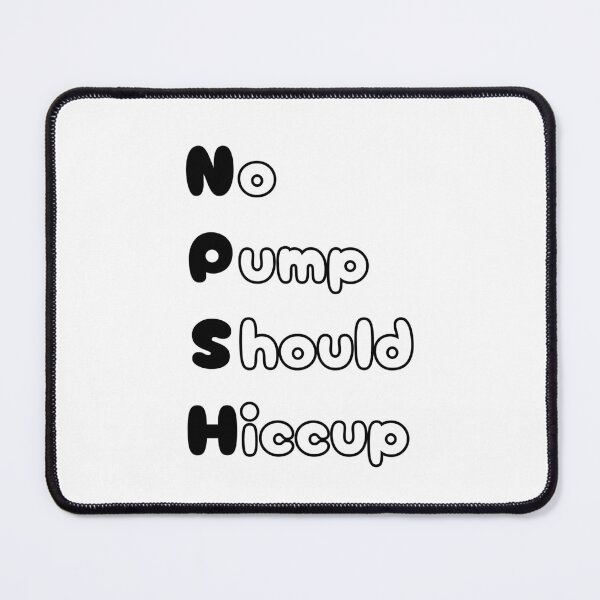 Item preview, Funny NPSH Chemical Engineering Acronym Pun designed and sold by ThePungineer.