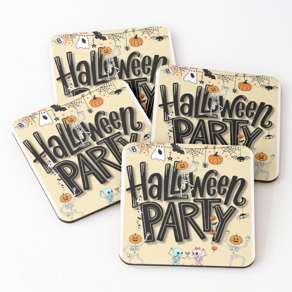 Item preview, Halloween Party Shirt – Dancing Skeletons, Pumpkins, and Spooky Decorations designed and sold by E20STUDIO.