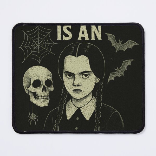 Item preview, Normal is an illusion creepy spooky mercredi wednesday halloween gift designed and sold by Youpiworld.
