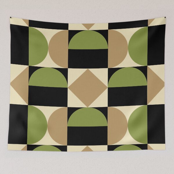 Item preview, Mid Century Modern Geometric Abstract 680 designed and sold by tonymagnerart.