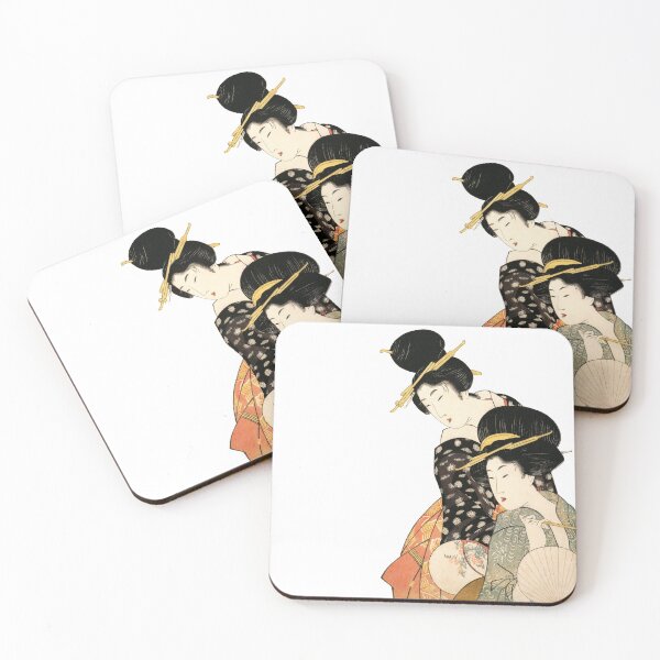 Item preview, Elegant Edo Beauties – Traditional Japanese Ukiyo-e Art designed and sold by PaleMoonYokai.
