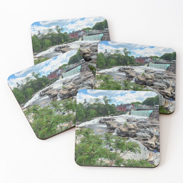 Item preview, Shelburne Falls Waterfall Scene designed and sold by offdutyplaces.