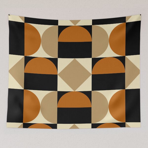 Item preview, Mid Century Modern Geometric Abstract 681 designed and sold by tonymagnerart.