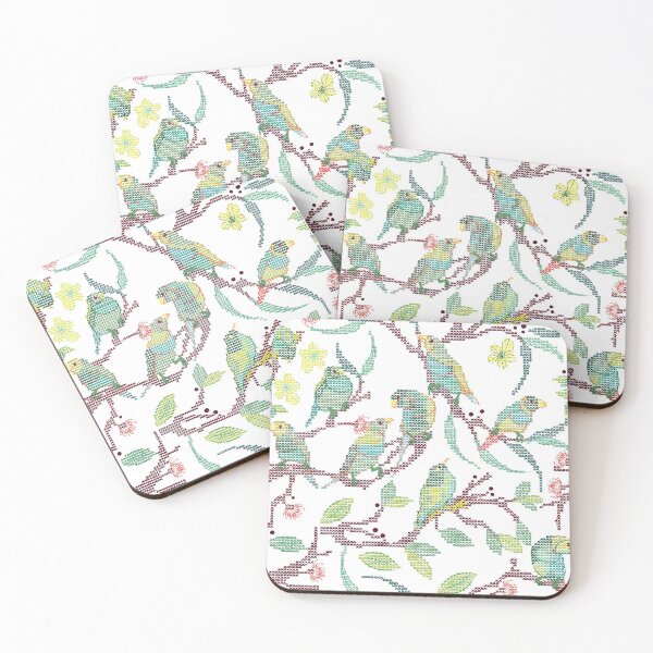 Item preview, Forest Birds Cross Stitch designed and sold by Colour Angel by KV.