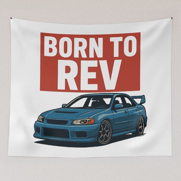 Item preview, Born to Rev designed and sold by Automotive Art by Greg.