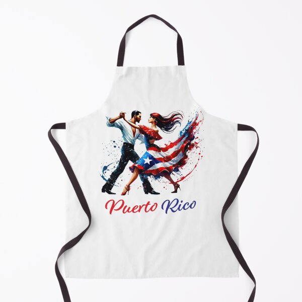 Item preview, Puerto Rico Salsa Dance Couple with Flag Colors Gifts designed and sold by Maniutek.