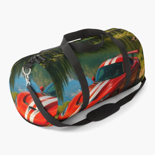 Item preview, Striking Sports Car Glows Beside Alpine Lake designed and sold by RevUpDesign.