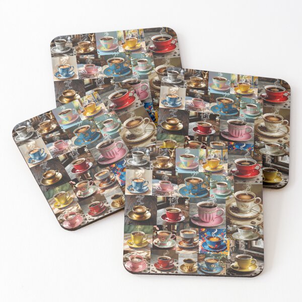 Item preview, Vintage Tazas de Café de Varios Colores | Coffee Cups  designed and sold by ElBotiquindeBru.