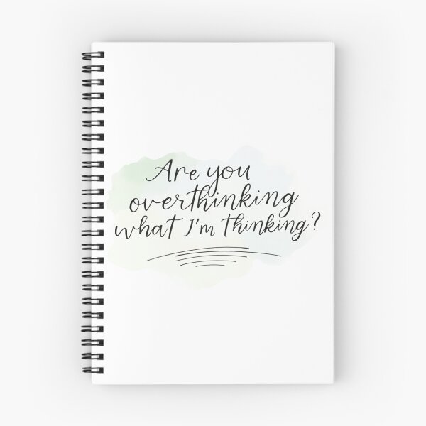 Item preview, Are You Overthinking What I'm Thinking designed and sold by ChearshiPrints.