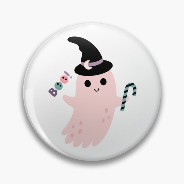 Artikelvorschau, Süßes rosa Gespenst Halloween - Gruseliges Design entworfen und verkauft von Julza Art.