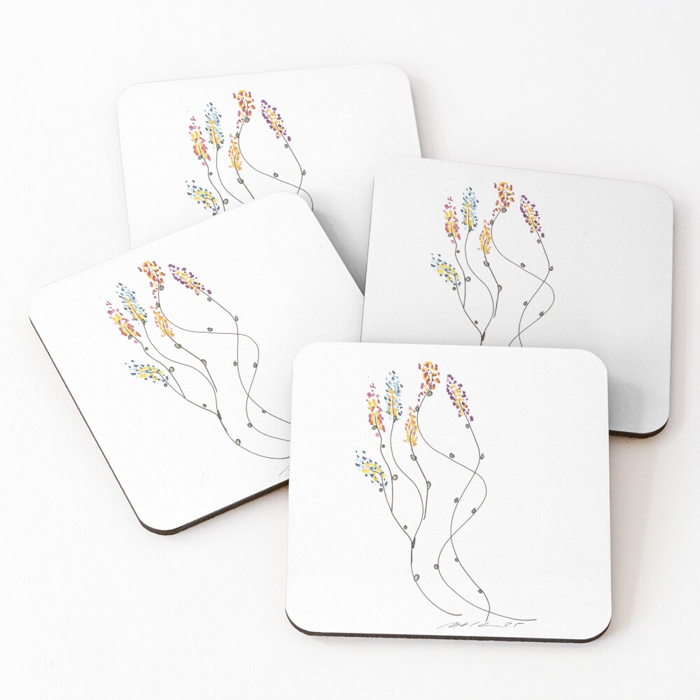 Item preview, Coasters (Set of 4) designed and sold by RomyLeeCork.