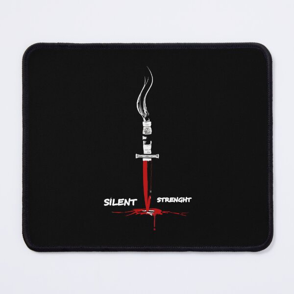 Item preview, Minimalist Bayonet T-Shirt | Silent Strength Weapon Silhouette Design designed and sold by Uglyandcute.