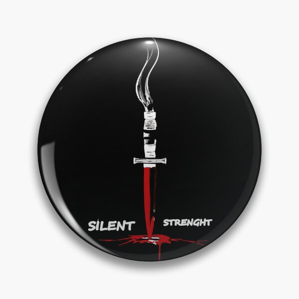 Item preview, Minimalist Bayonet T-Shirt | Silent Strength Weapon Silhouette Design designed and sold by Uglyandcute.