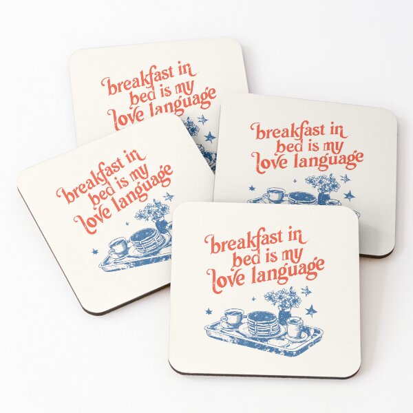 Item preview, Breakfast In Bed Is My Love Language designed and sold by DemureArtsy.