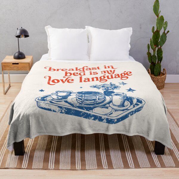 Item preview, Breakfast In Bed Is My Love Language designed and sold by DemureArtsy.