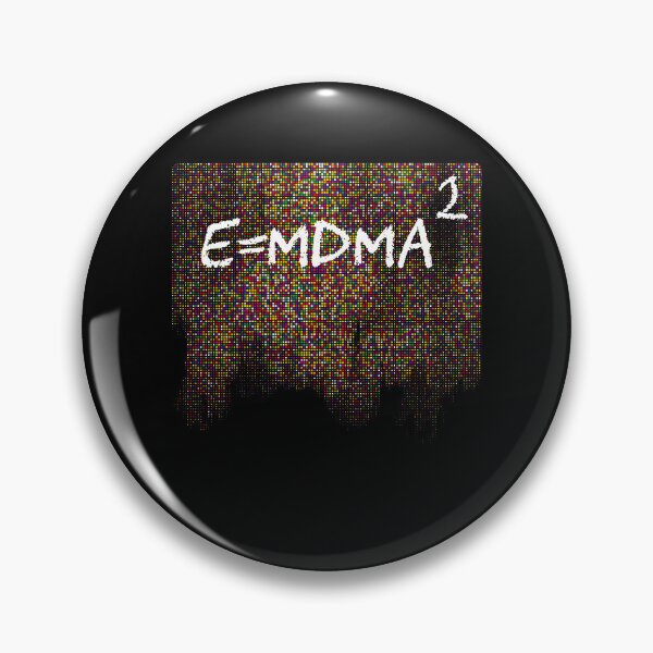 Item preview, E = MDMA² – Psychedelic Party Equation Tee designed and sold by DimensionShift.