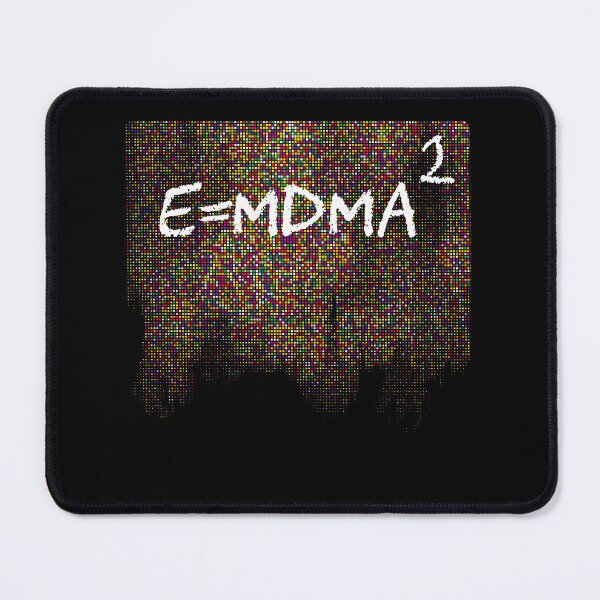 Item preview, E = MDMA² – Psychedelic Party Equation Tee designed and sold by DimensionShift.
