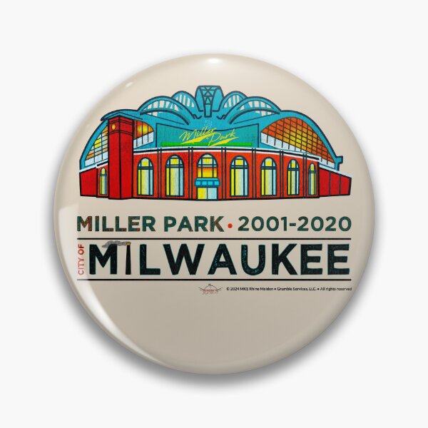 Item preview, Miller Park 2001-2020 designed and sold by MKE Rhine Maiden  •  Grumble Services, LLC..