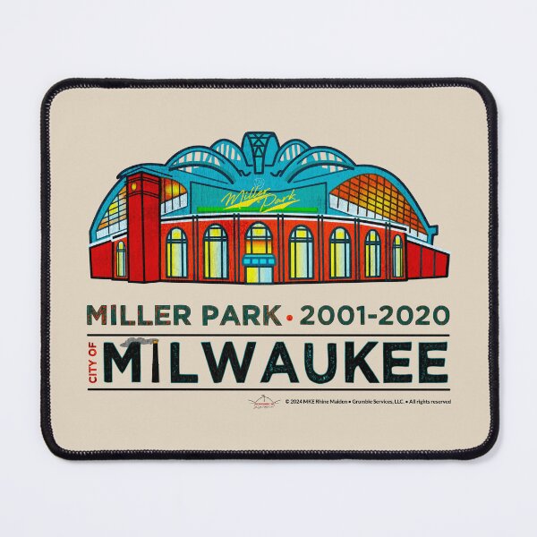 Item preview, Miller Park 2001-2020 designed and sold by MKE Rhine Maiden • Grumble Services, LLC..