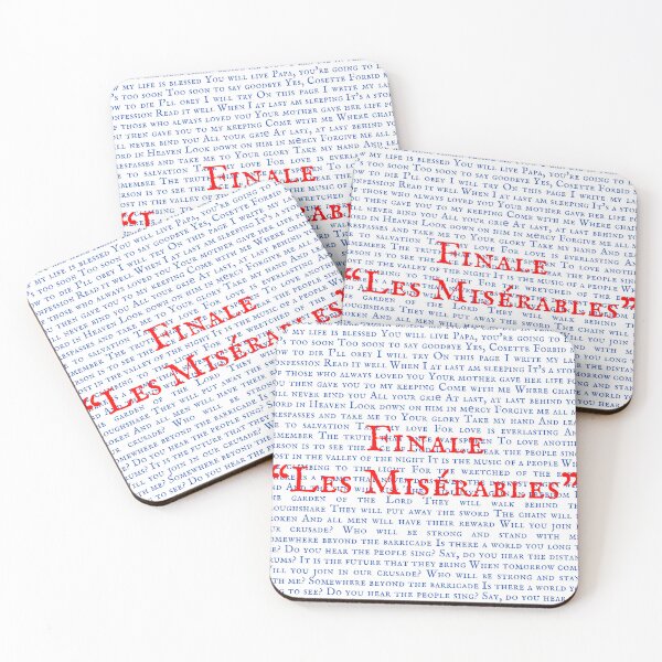 Item preview, Les Miserable Lyrics designed and sold by broadwaygirl142.