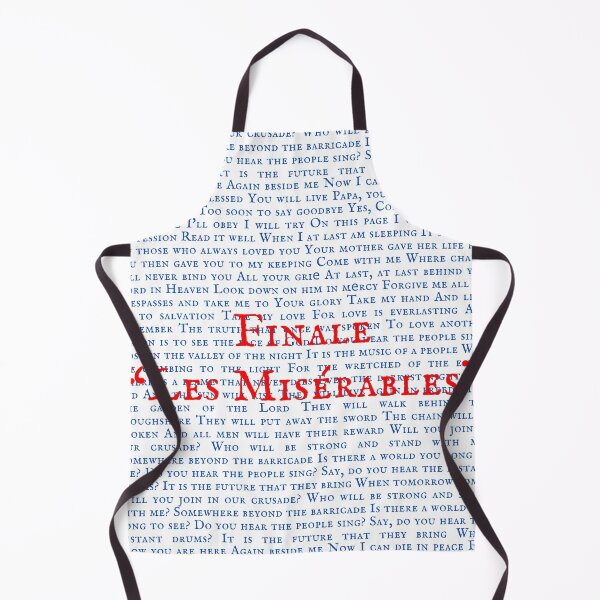 Item preview, Les Miserable Lyrics designed and sold by broadwaygirl142.