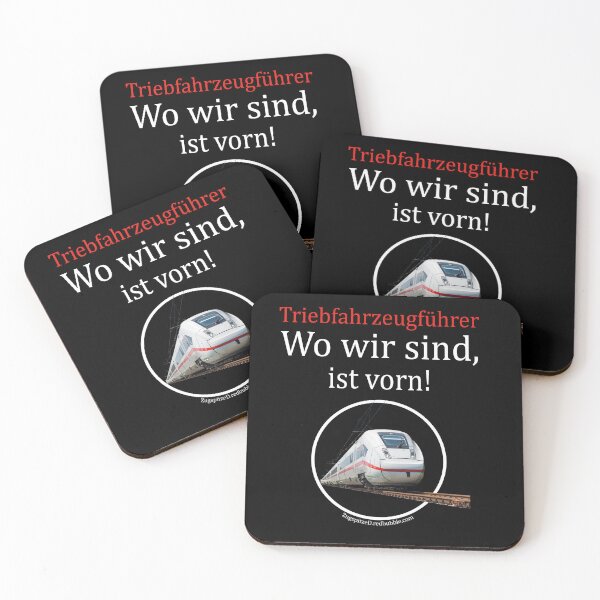 Item preview, Train drivers - Where we are is the front! designed and sold by Zugspitze-GER.