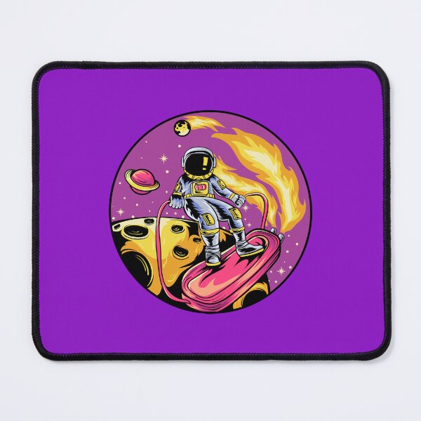 Item preview, Astronaut hovercraft and stars in space designed and sold by Joncasmiart.