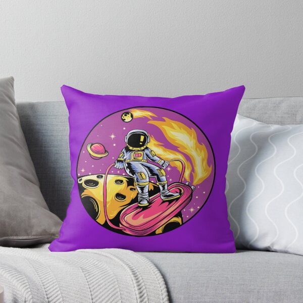 Item preview, Astronaut hovercraft and stars in space designed and sold by Joncasmiart.