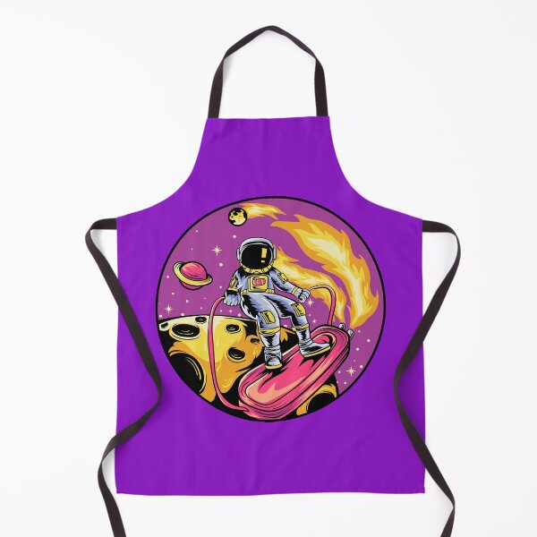 Item preview, Astronaut hovercraft and stars in space designed and sold by Joncasmiart.