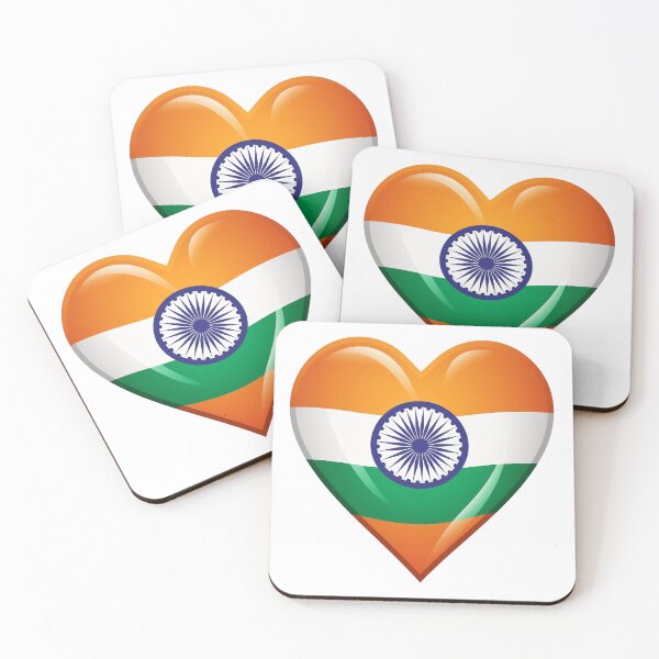 Item preview, Indian Flag in my Heart  designed and sold by Asapusri.
