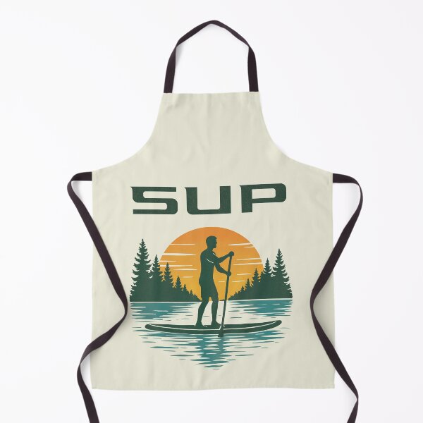 Item preview, SUP Paddleboarding Sunset Lake Outdoor designed and sold by ChunkByChunk.