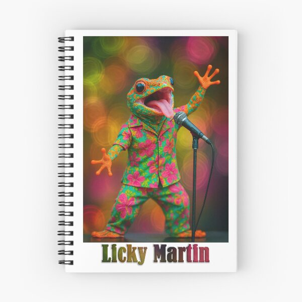 Item preview, Licky Martin Gecko designed and sold by Tridentulus.