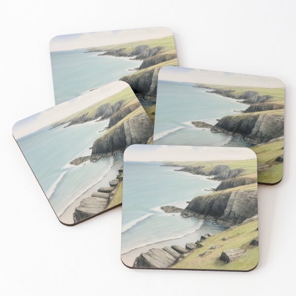 Item preview, Penhale coastline designed and sold by Island Art Studios.