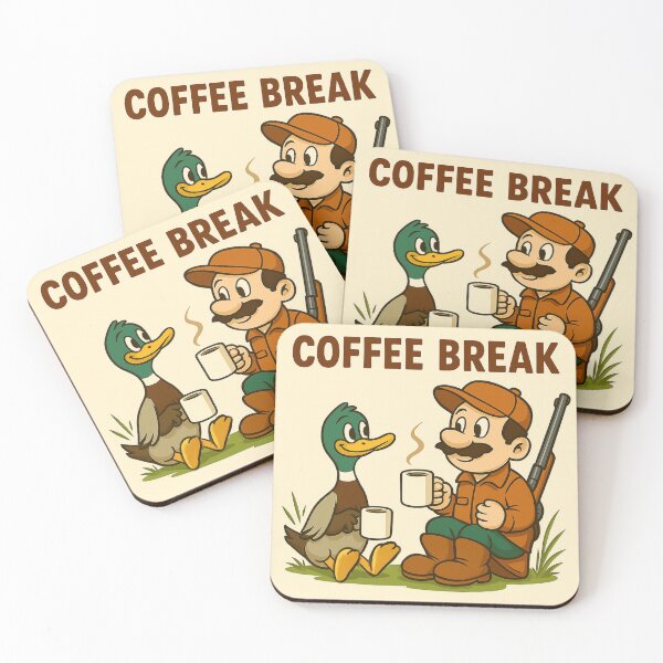 Item preview, Coffee Break in the Wild designed and sold by EfraimFunArt.