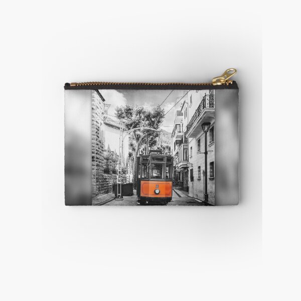 Item preview, Vintage Tram Soller - Mallorca - Spain designed and sold by Dyrk Wyst Redbubble Shop.