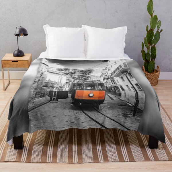 Item preview, Vintage Tram Soller - Mallorca - Spain designed and sold by Dyrk Wyst Redbubble Shop.