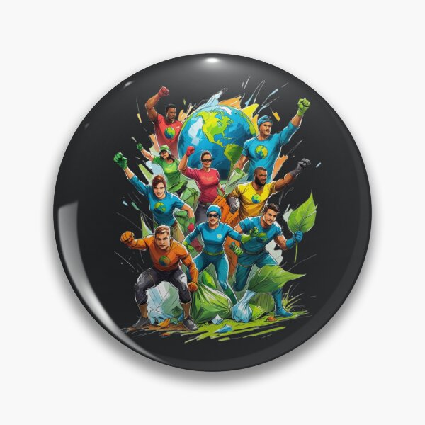 Item preview, Planet Saver Eco Heroes designed and sold by Zakrytos ★★★★★.