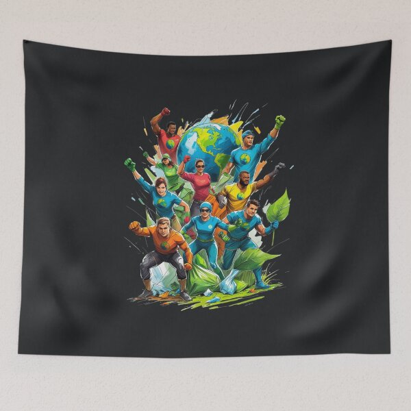 Item preview, Planet Saver Eco Heroes designed and sold by Zakrytos ★★★★★.