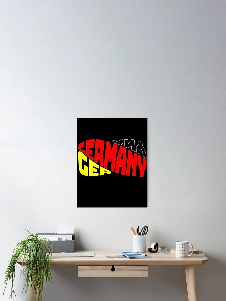 Thumbnail 2 of 3, Poster, Cool Germany Design designed and sold by ReneMM.