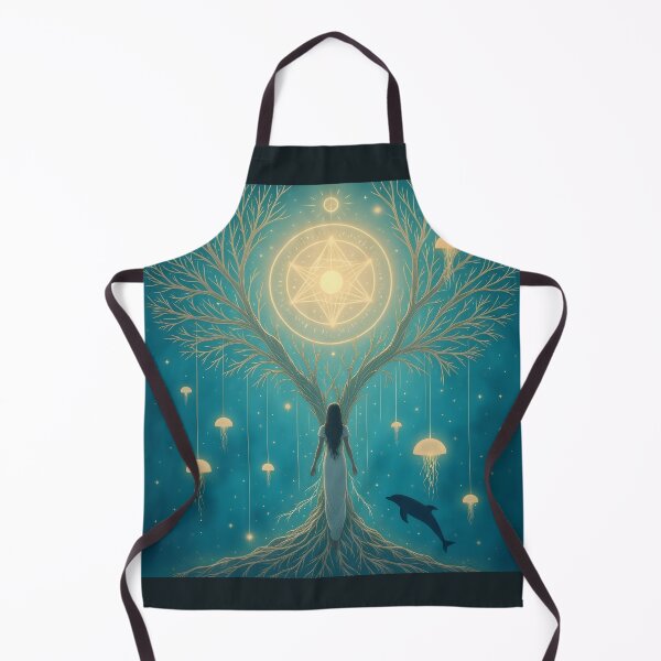 Item preview, Priestess of the Celestial Ocean Tree – Sacred Ocean Tree Priestess of the Celestial Ocean Tree – Sacred Ocean Tree designed and sold by 	aluzia.design.