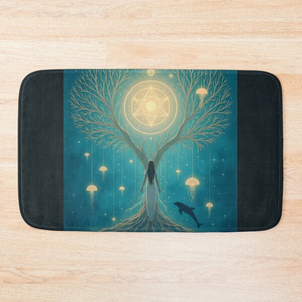 Item preview, Priestess of the Celestial Ocean Tree – Sacred Ocean Tree Priestess of the Celestial Ocean Tree – Sacred Ocean Tree designed and sold by 	aluzia.design.