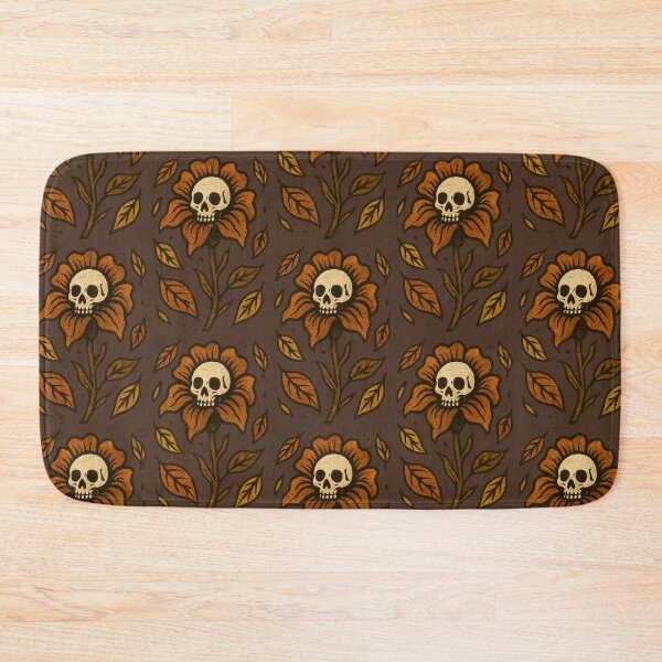 Item preview, Skull in Bloom – Persephone Collection Dark Floral Sticker designed and sold by WitchPrint.