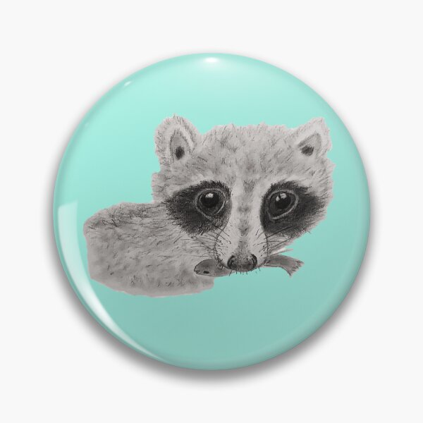 Item preview, Baby Raccoon Bandit designed and sold by PattersArt.