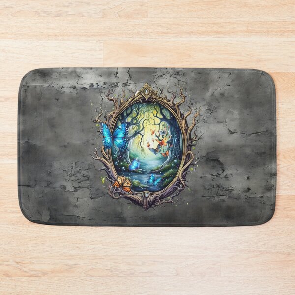 Item preview, The Enchanted Mirror – Gateway of Butterflies designed and sold by MysticOzzy.