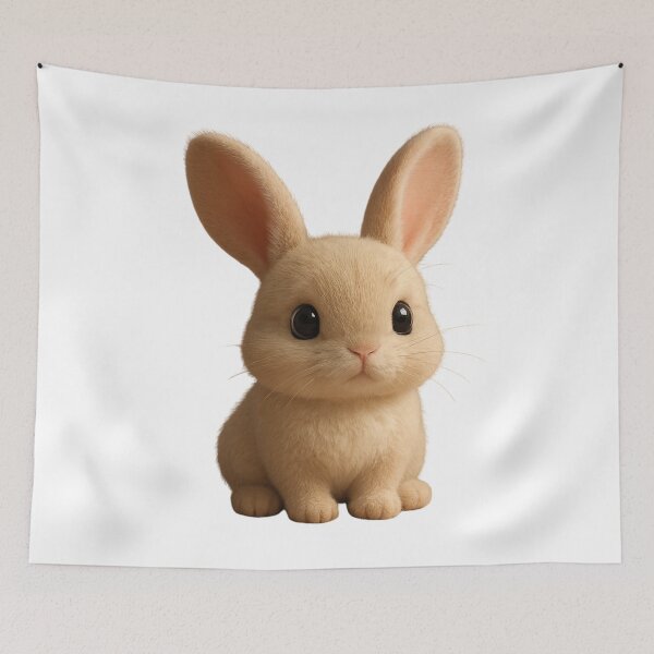 Item preview, In the Embrace of Softness: A Rabbit from Dreams designed and sold by Zientala.