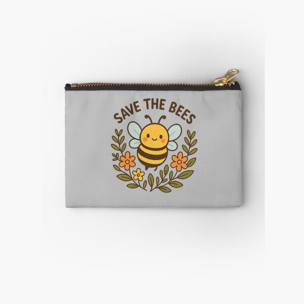 Item preview, Save the Bees - Cute Eco Friendly Bee Illustration designed and sold by Mintiko2.